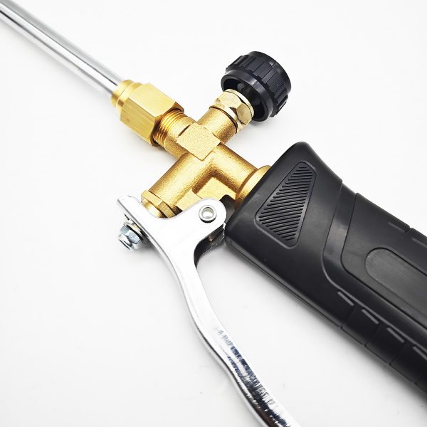 New Design Propane Torch Burner Weed Torch Trigger Start with Flame Control for Garden Wood Ice Snow Road 10ft hose - Image 7