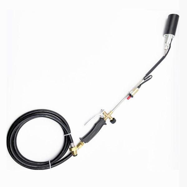Heavy Duty Propane Torch Burner Weed Torch Trigger Start with Flame Control,Flamethrower for Garden Wood Ice Snow Road - Image 2