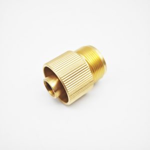 Gas Adapter, Input: EN417 Lindal Canister, Output: CGA600 Valve
