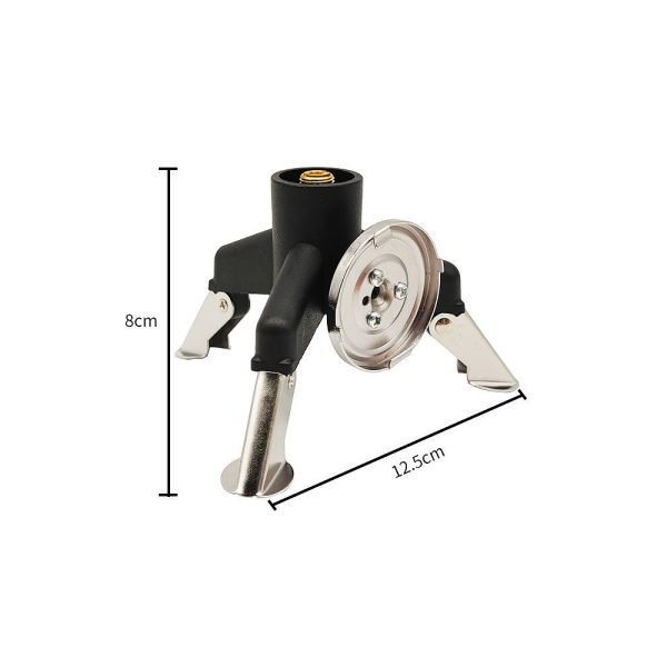 Stand Type Butane Adapter, Input: Butane, Output: EN417 Lindal Canister Valve - Image 7