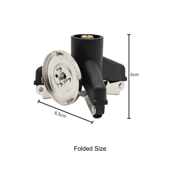 Stand Type Butane Adapter, Input: Butane, Output: EN417 Lindal Canister Valve - Image 8