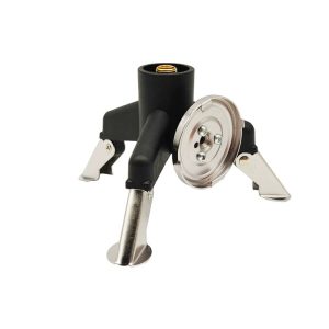 Stand Type Butane Adapter, Input: Butane, Output: EN417 Lindal Canister Valve