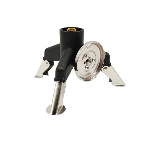 Stand Type Butane Adapter, Input: Butane, Output: EN417 Lindal Canister Valve