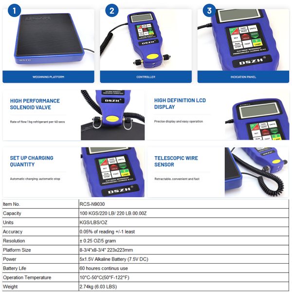 100kg Large Flow Programmable Charging Scale - Image 5