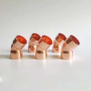 1/4" to 4-1/4" C X C Copper 45 Degree Elbow