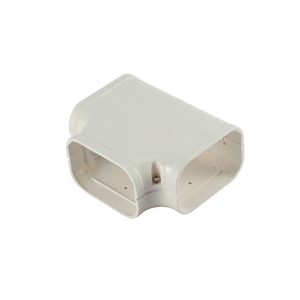 Decorative PVC Tee, Line Set Cover Kit  for Central AC & Heat Pumps