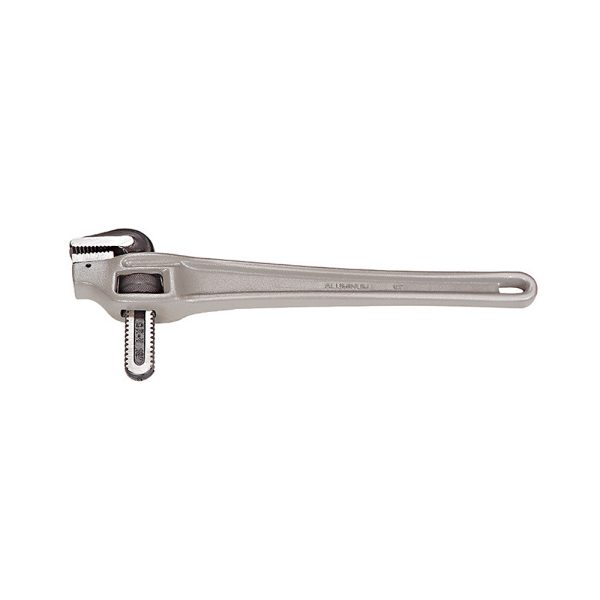 14" Aluminum Offset Pipe Wrench,  Plumbing Wrench