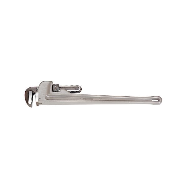10-inch Heavy Duty Aluminum Straight Pipe Wrench, Adjustable Plumbing Wrench - Image 8