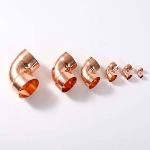 1/4" to 4-1/4" C X C Short Radius Copper 90 Degree Elbow - Image 4