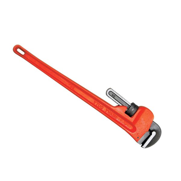 24-inch Heavy Duty Straight Pipe Wrench, Adjustable Plumbing Wrench - Image 6