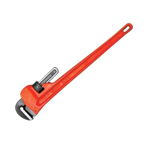24-inch Heavy Duty Straight Pipe Wrench, Adjustable Plumbing Wrench