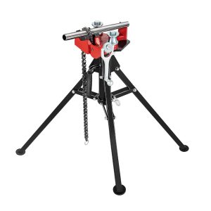 1/4"-6" Portable Tripod Pipe Chain Vise Stand