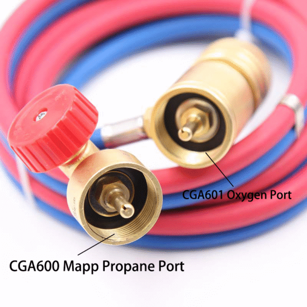 Oxygen MAPP Torch for Soldering, Brazing（Cylinders not Included） - Image 2