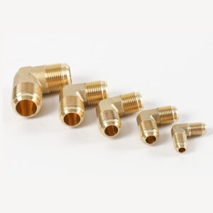 brass elbow flare connector