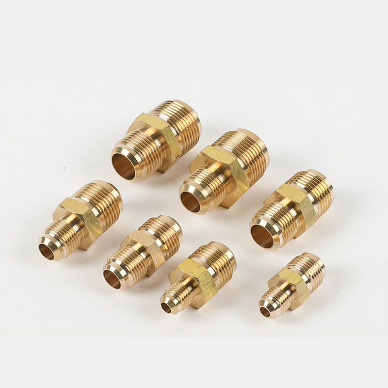 reducing brass flare connector