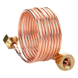 copper capillary tube with flare nuts valve core
