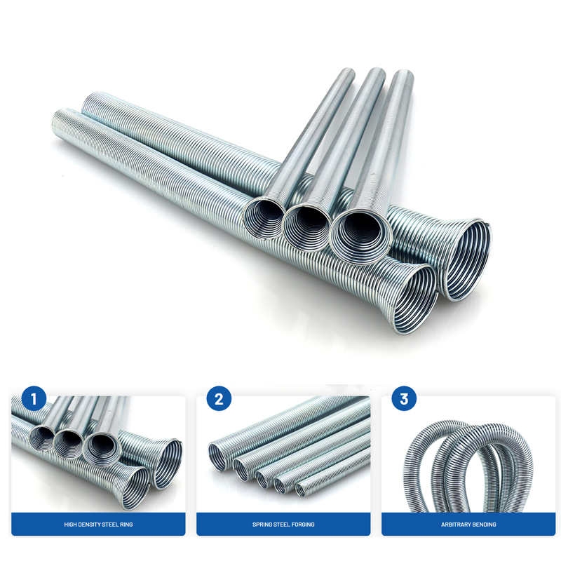 Spring Tubing Benders Kit for Pipe O.D. 1/4, 5/16, 3/8, 1/2, and 5/8 Inch - Image 3